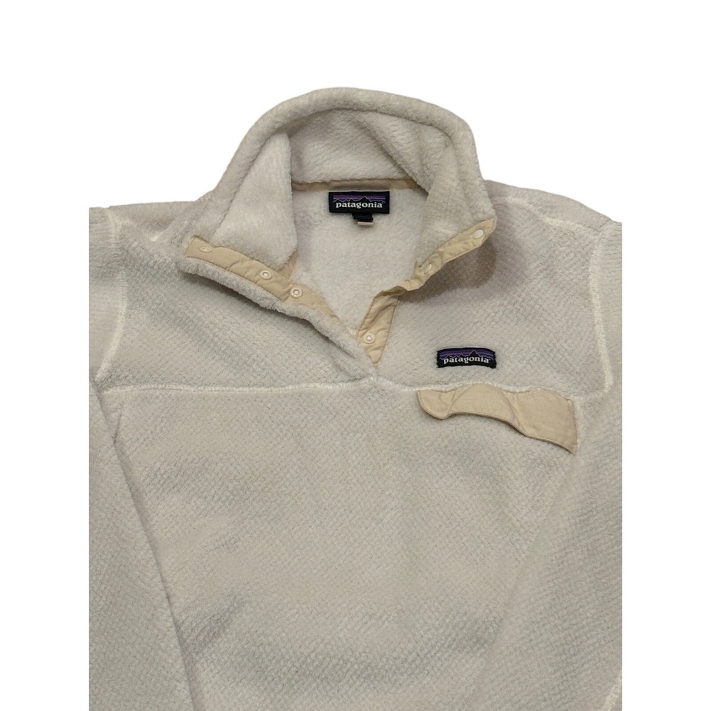 Patagonia Cream Fleece Pullover
